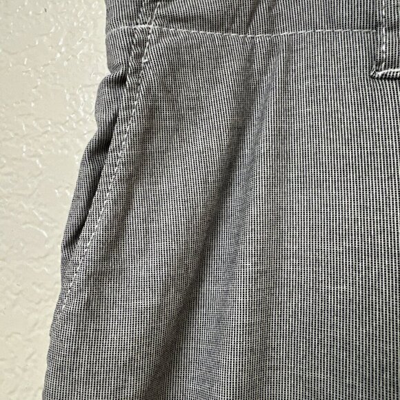 L.O.G.G. H &M Women Chino Pants Blue/White fine striped Straight Leg Size 12 - Picture 3 of 10